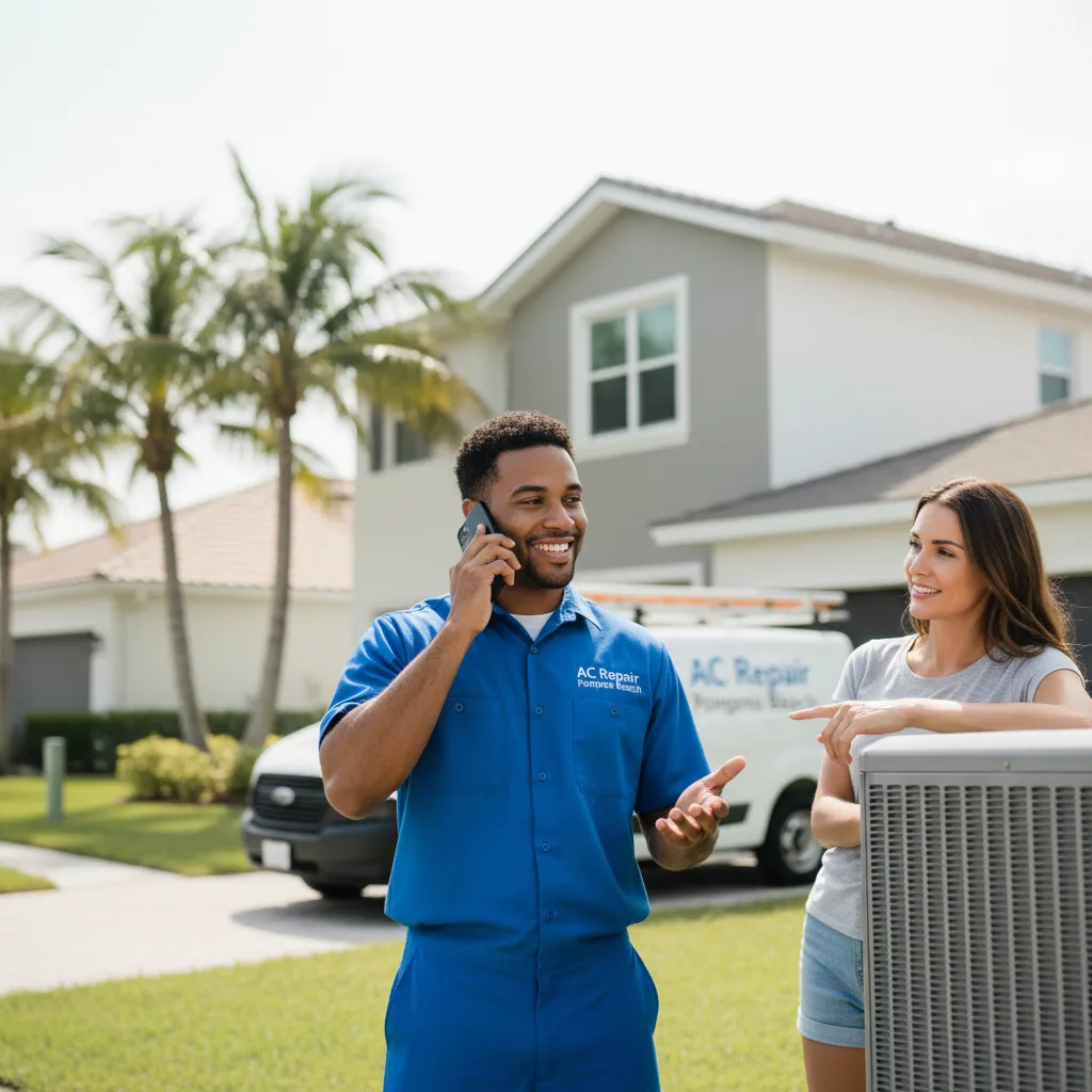 AC Repair Pompano Beach customer support in Highland
